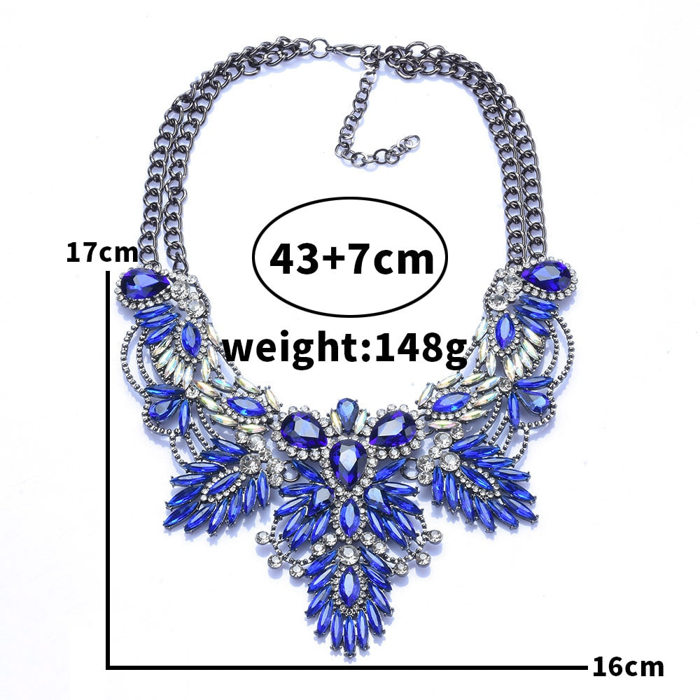 Size of Ancestral Bohemian Big Necklace