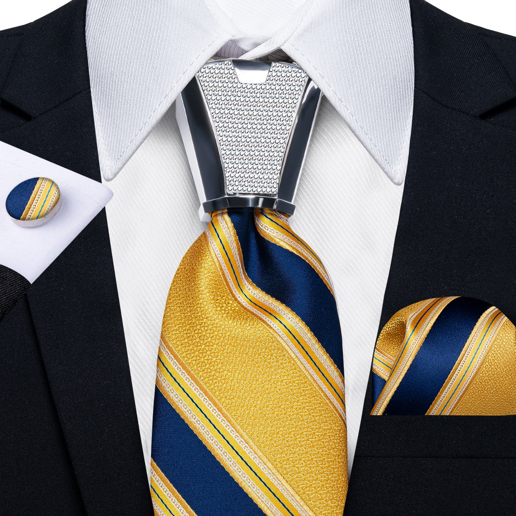 Business Plaid Black Ties