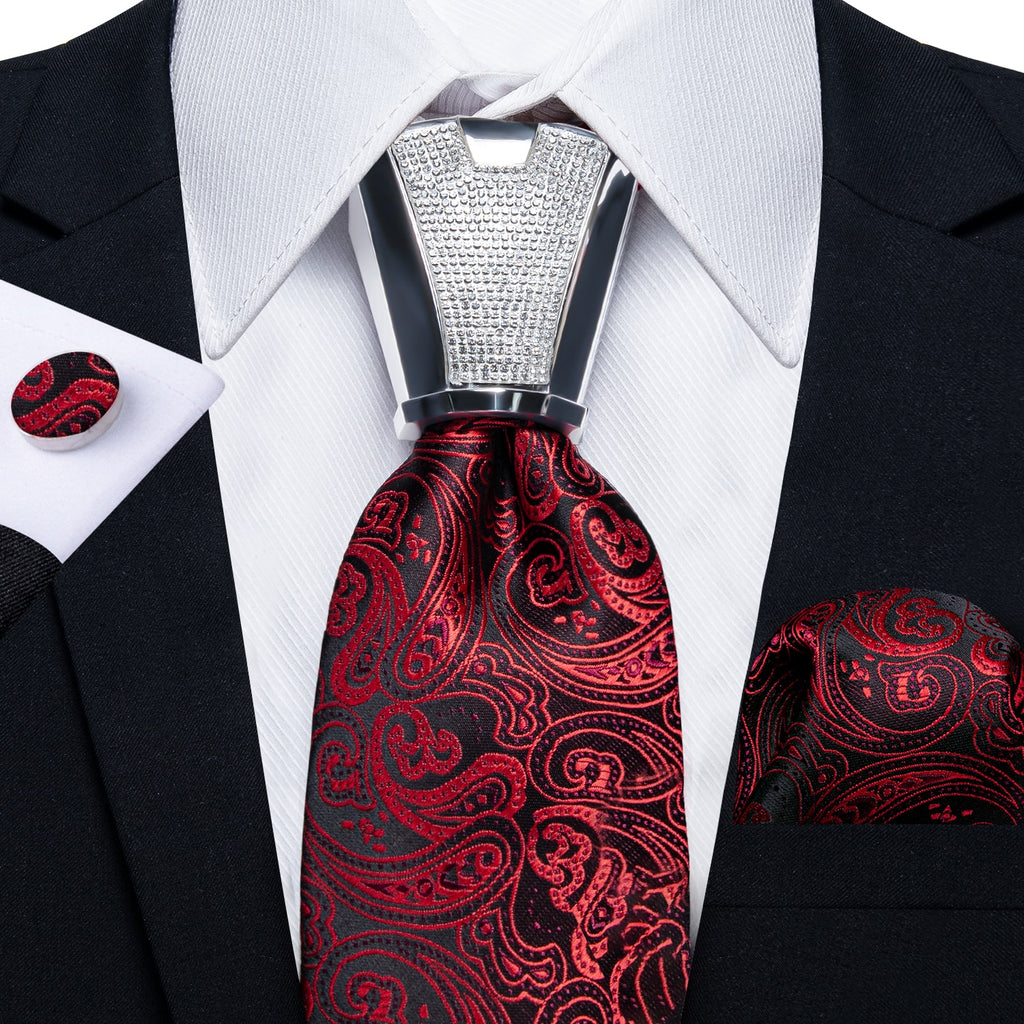 Business Plaid Black Ties