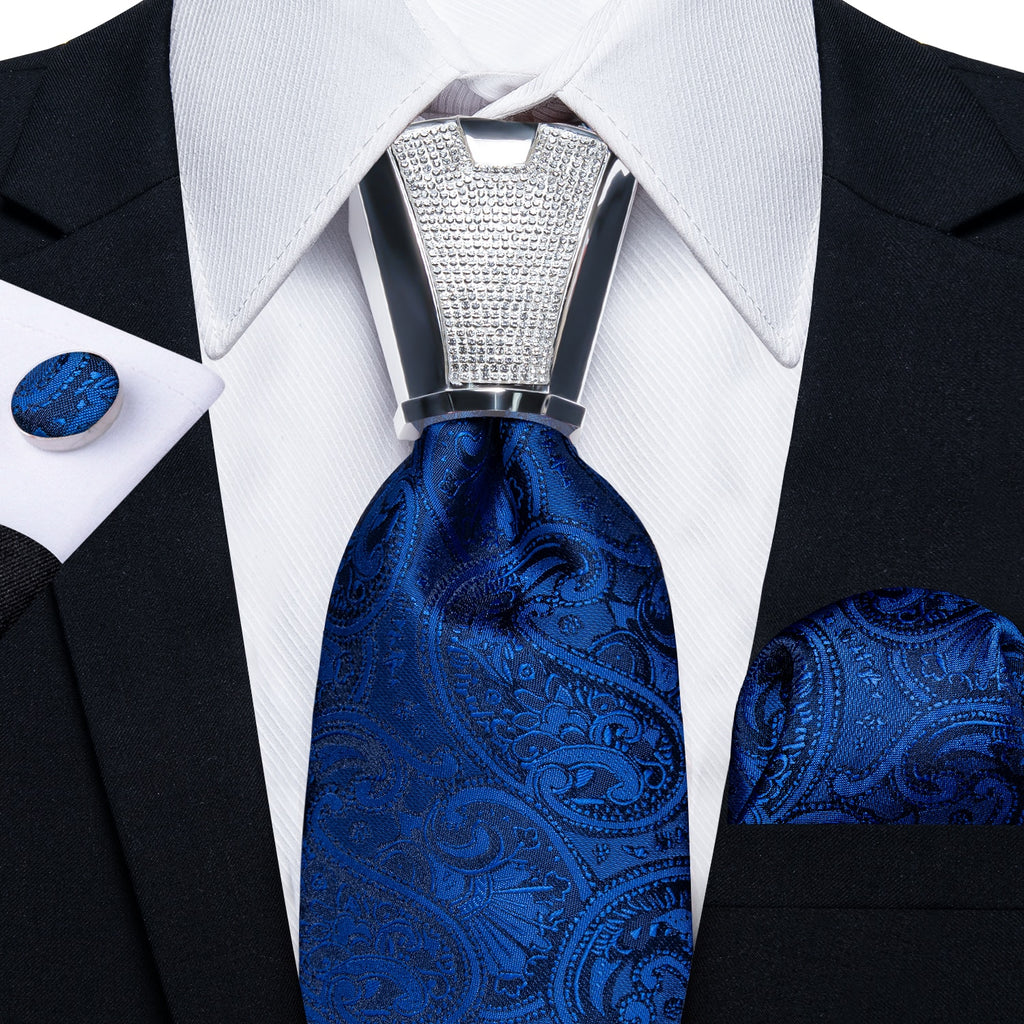 Business Plaid Black Ties