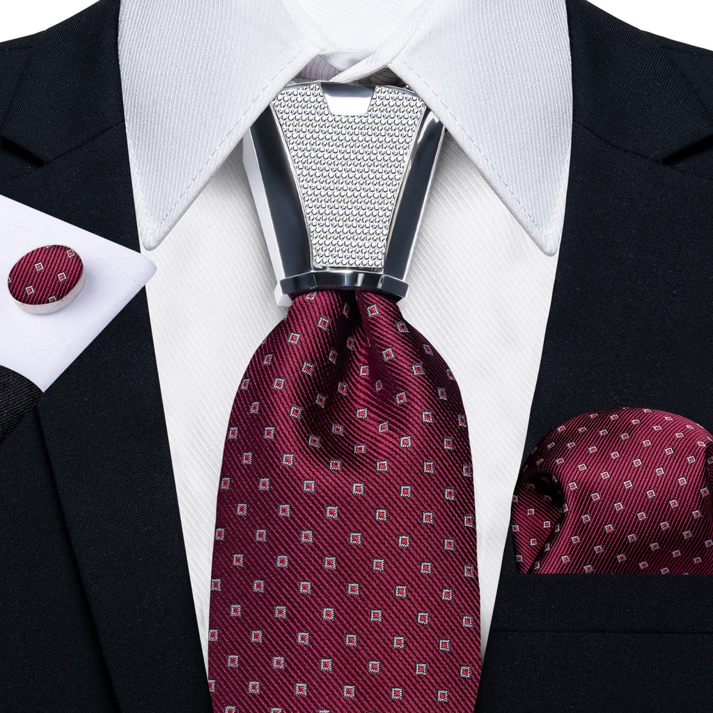 Business Plaid Black Ties