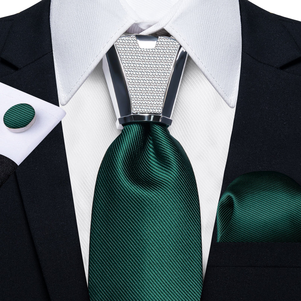 Business Plaid Black Ties