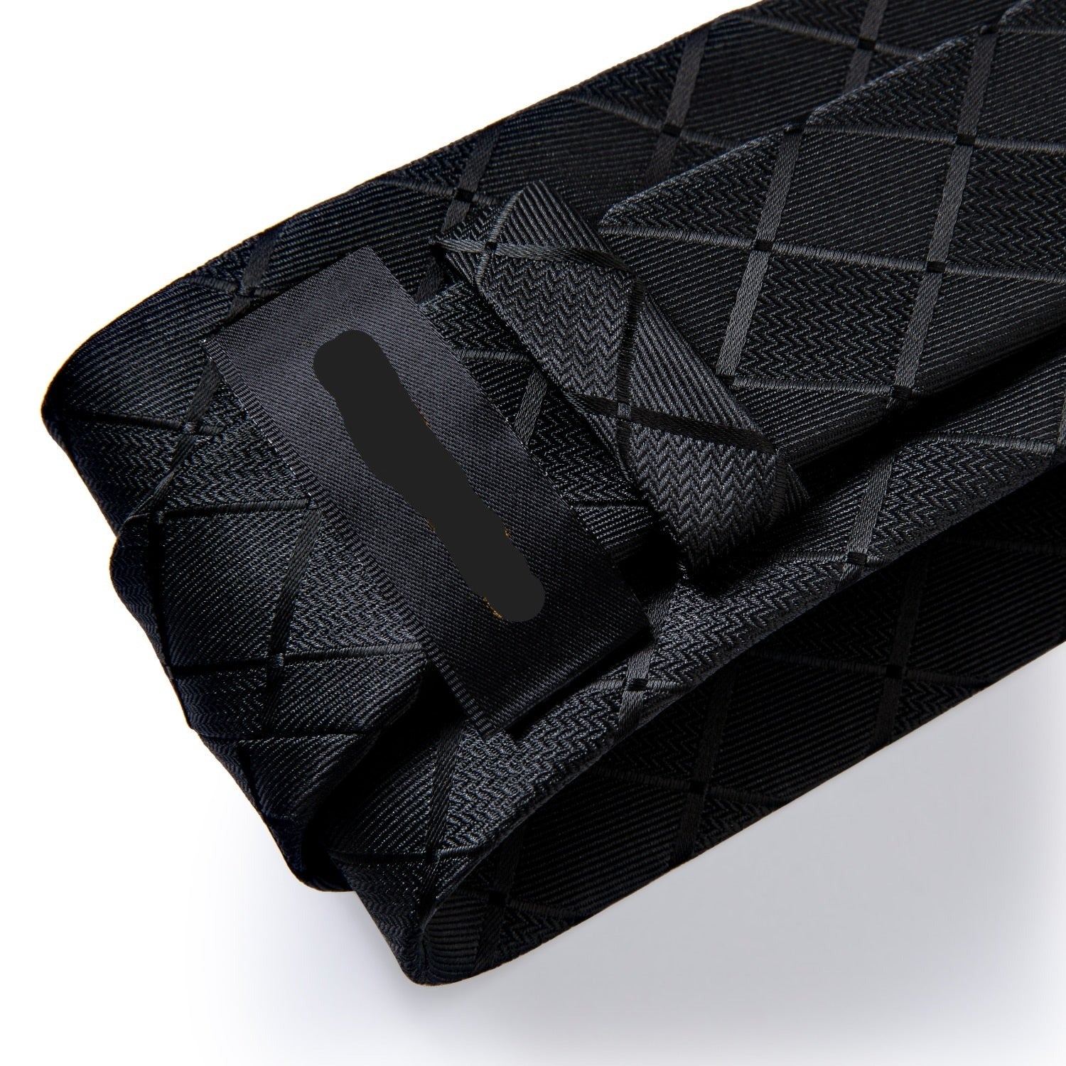 Business Plaid Black Ties