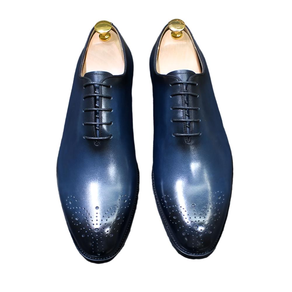 Classic Whole-Cut Oxford Shoes