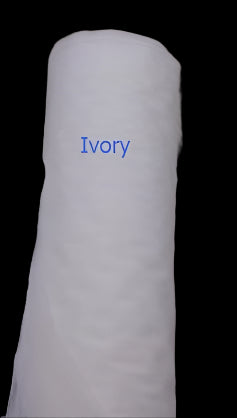 Full Lace Edge Bridal Wedding Veil ivory