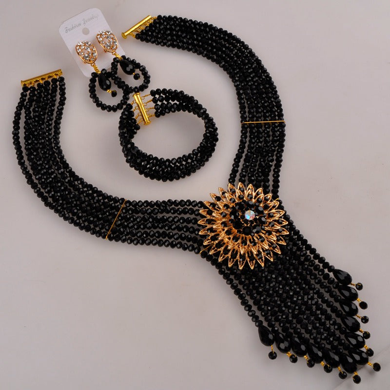 Plated African Jewelry Set