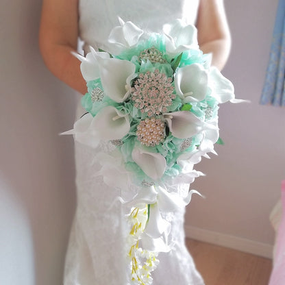 Wedding Waterfall Crystal Bouquets