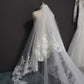 Exquisite Long Lace Wedding Veil