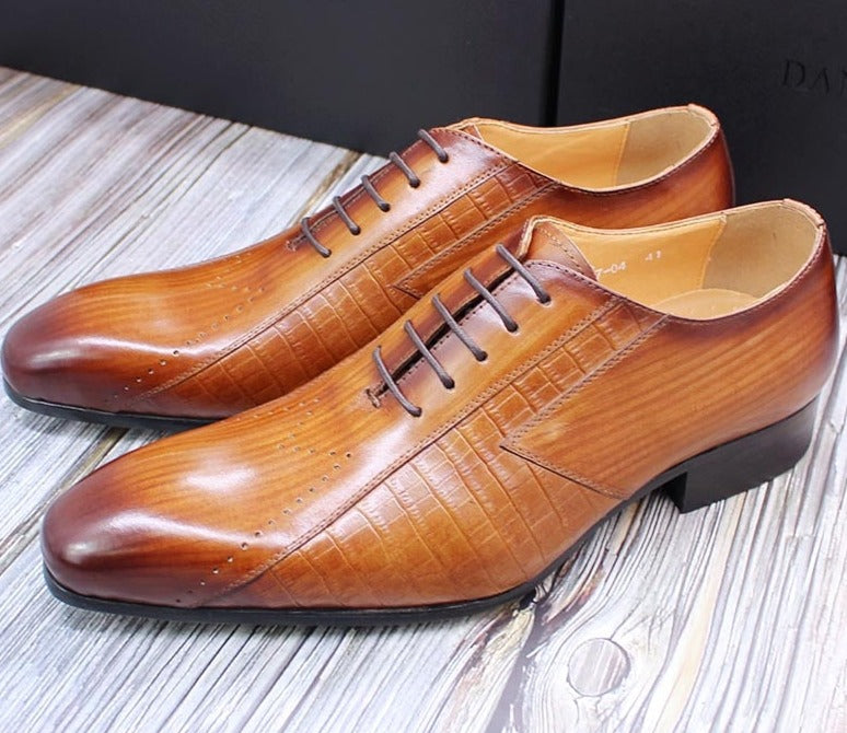 Luxury Italian Mens Oxford Shoes