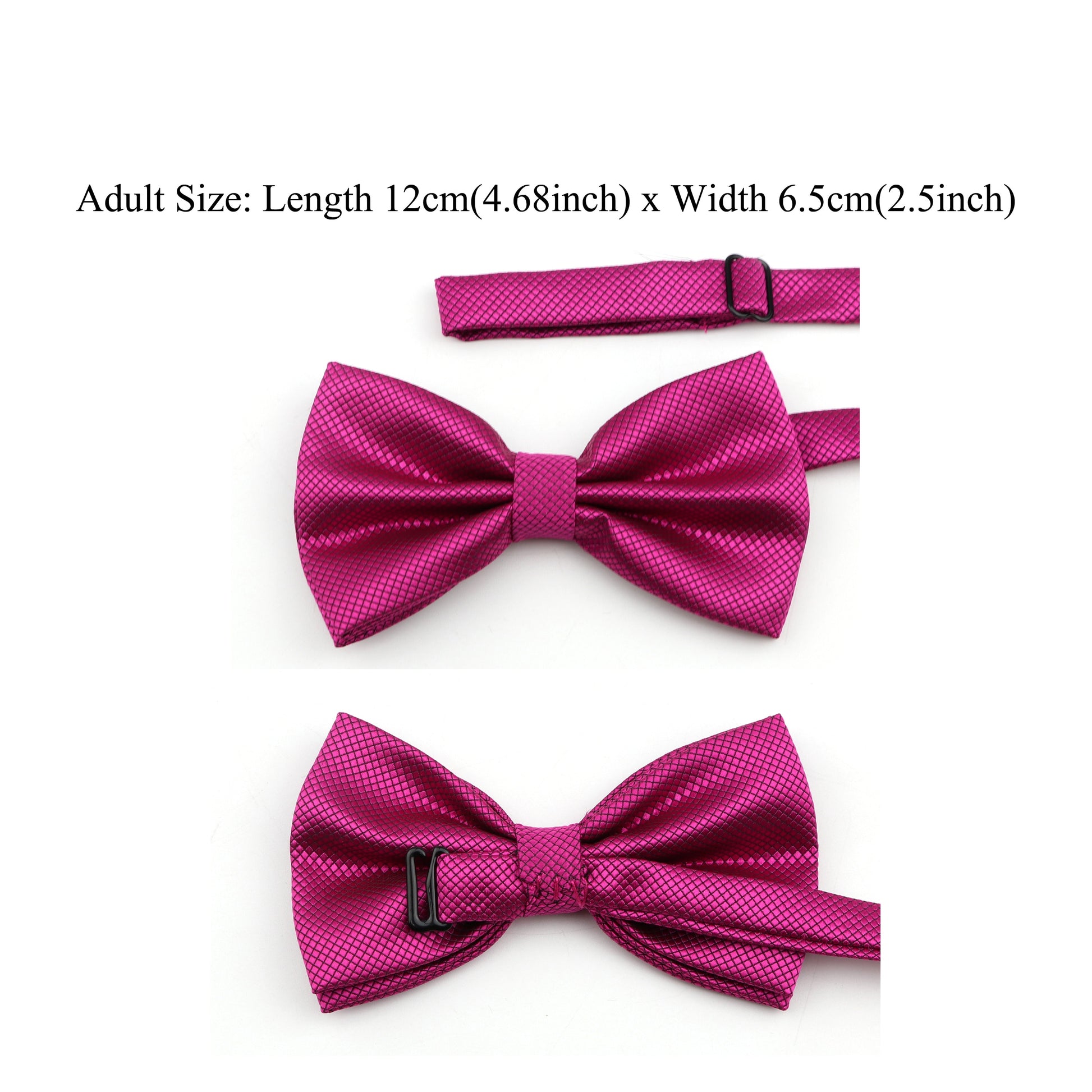 Solid Color Polyester Tie Set