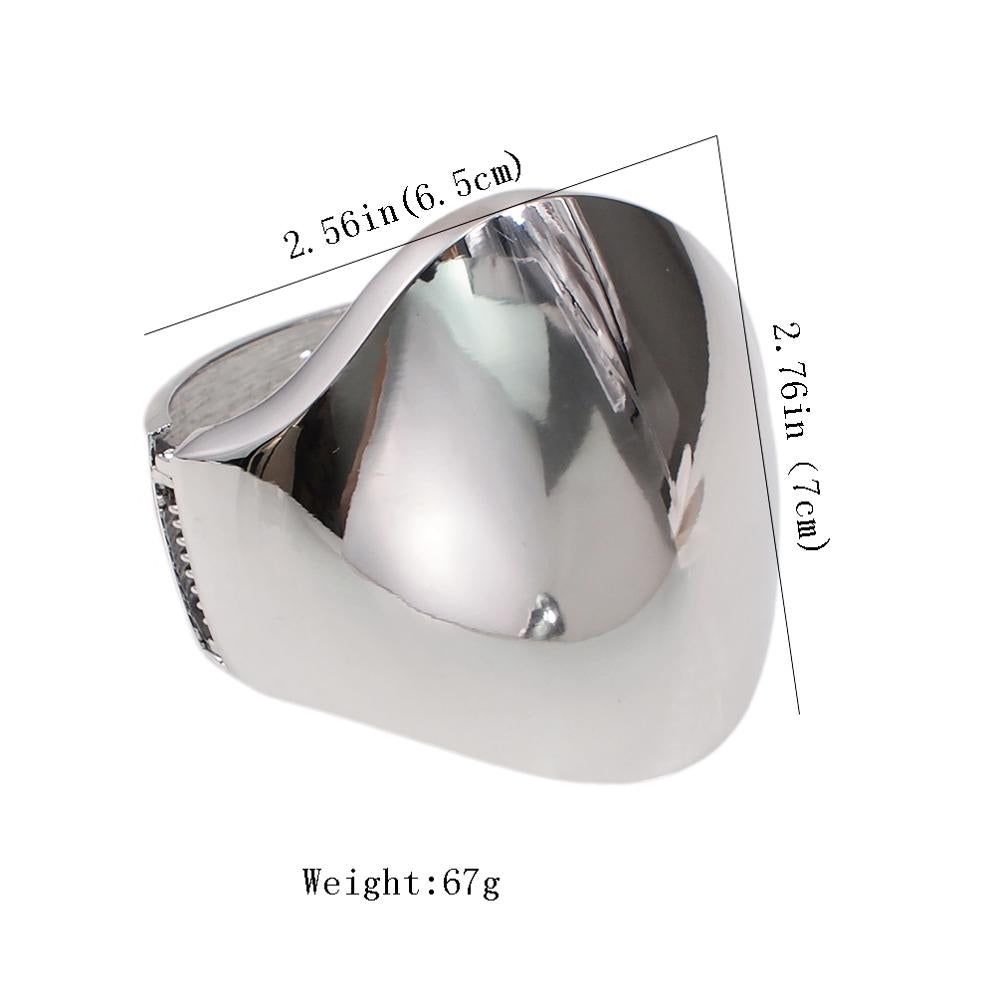 Punk Shiny Cuff Bangles