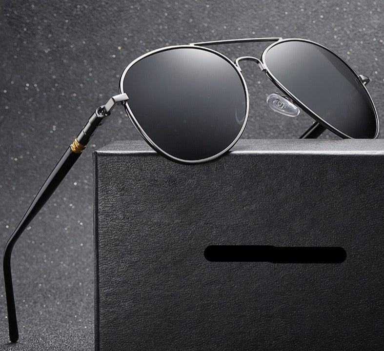 Luxury Pilot Polarized Sunglasses