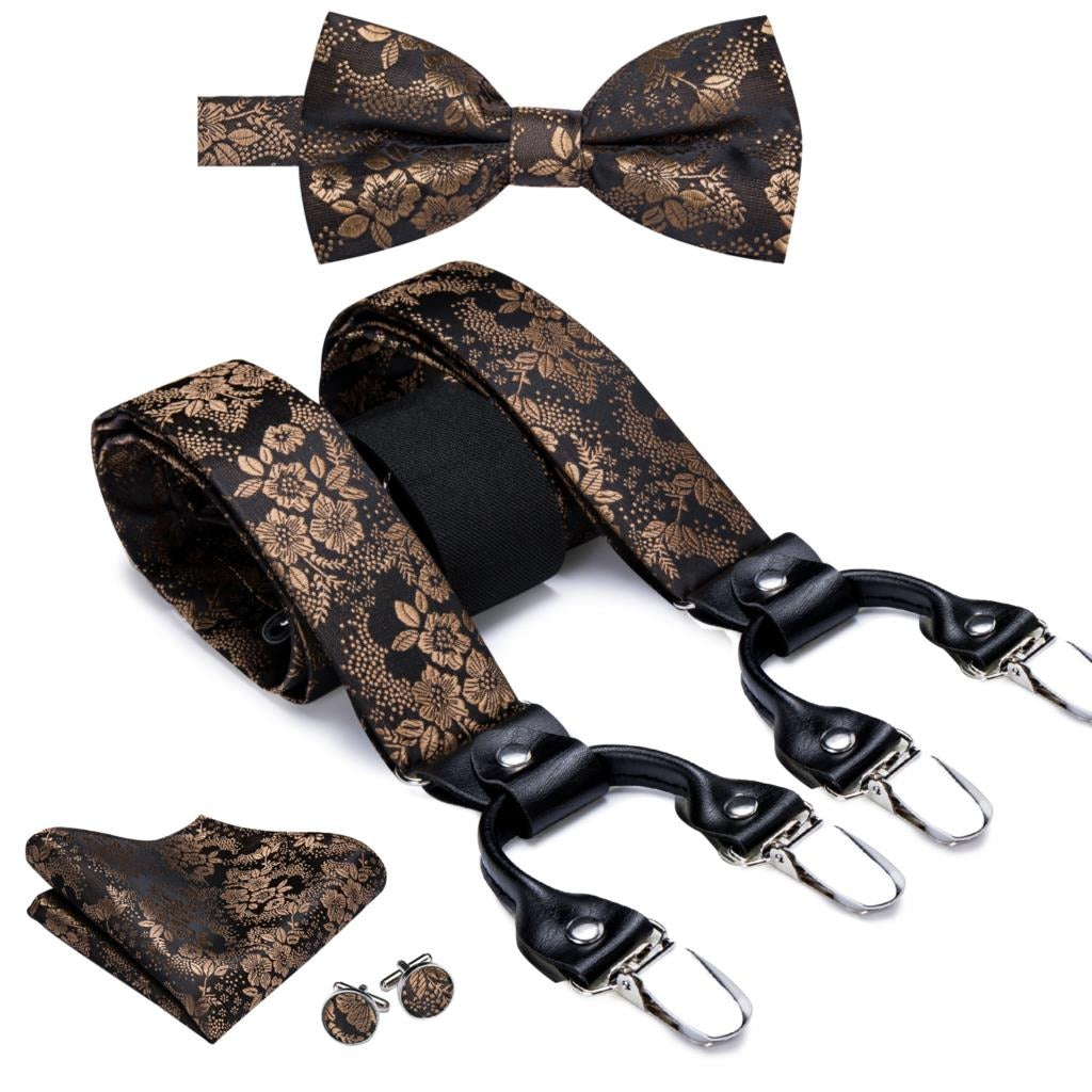 Silk Mens Suspenders Set – Vanity Glam