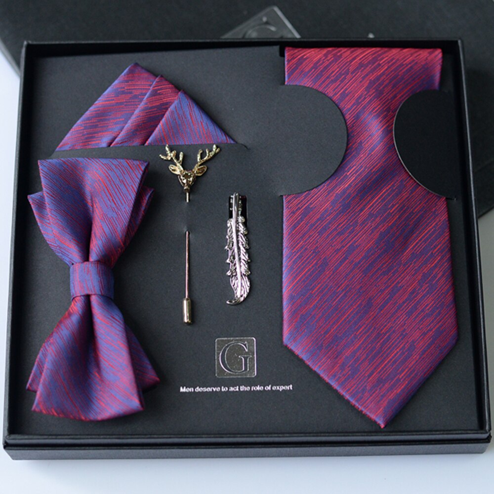 Men Tie Set With Gift Box