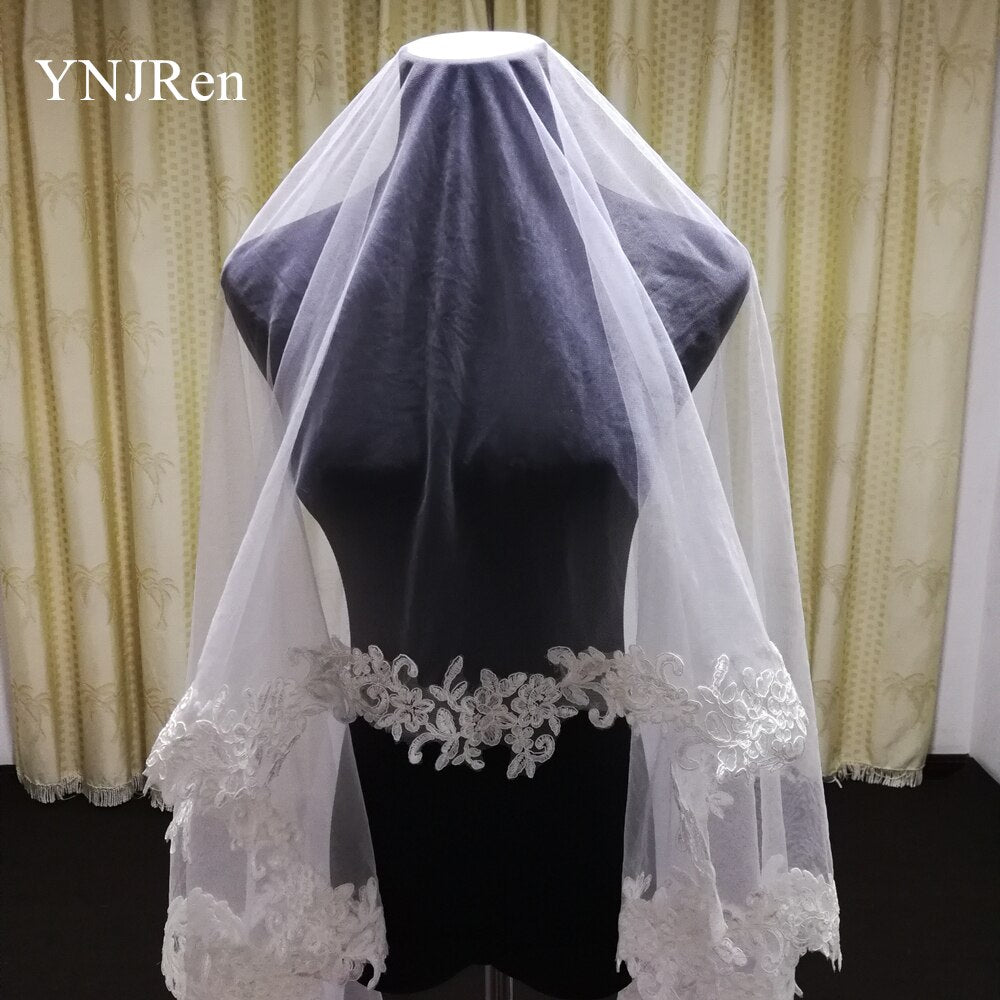 Bridal Veil Applique Edge