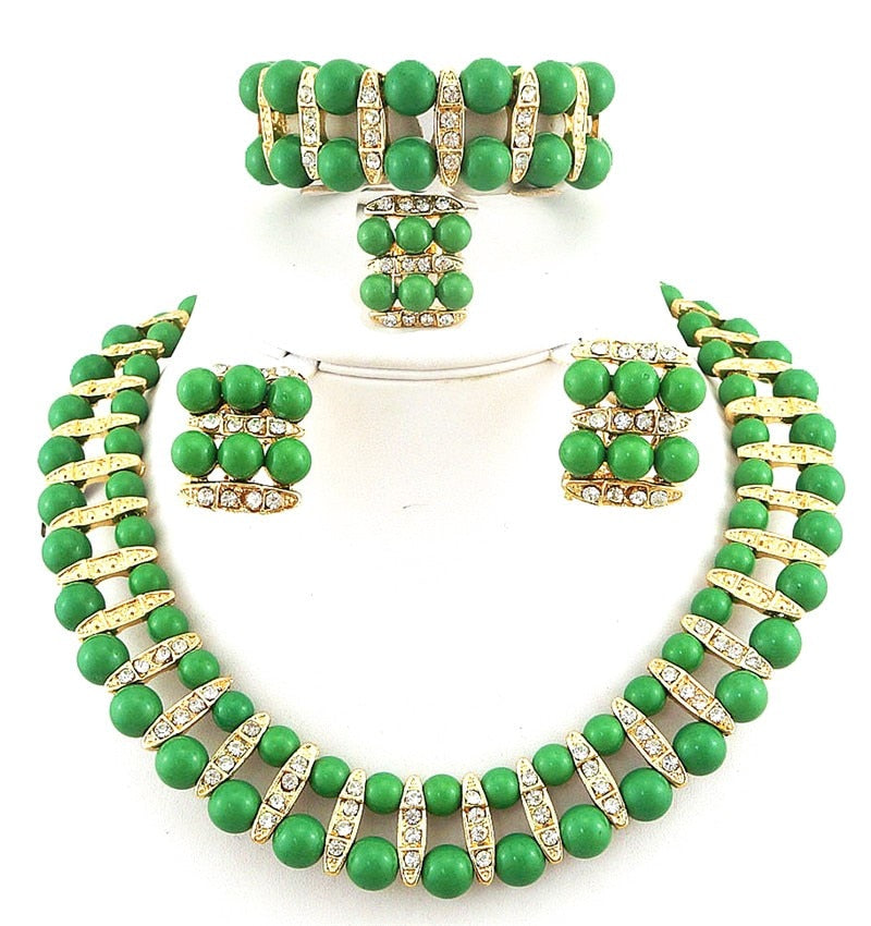 Colour Pearl Jewelry Set