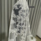 Long Wedding Veils Sequins Wraps