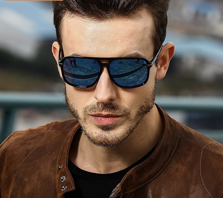 Classic Pilot Vintage Polarized Sunglasses