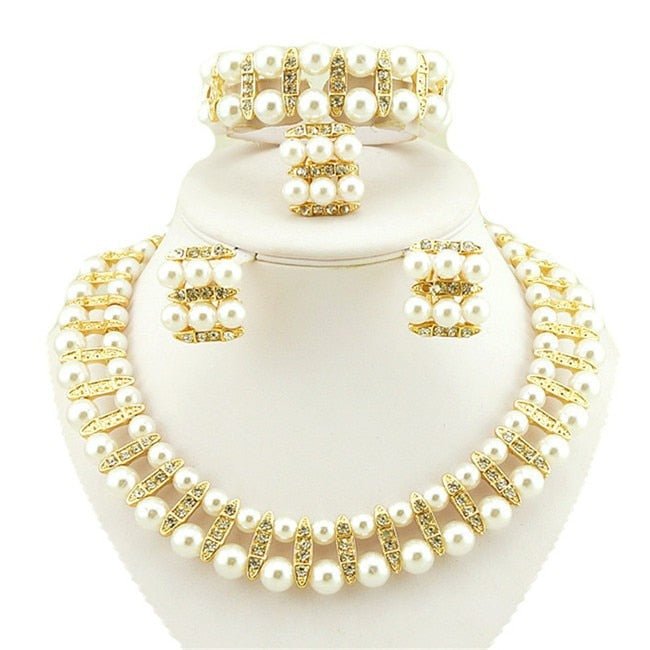 Colour Pearl Jewelry Set