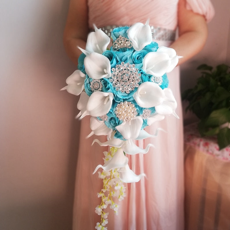 Wedding Waterfall Crystal Bouquets