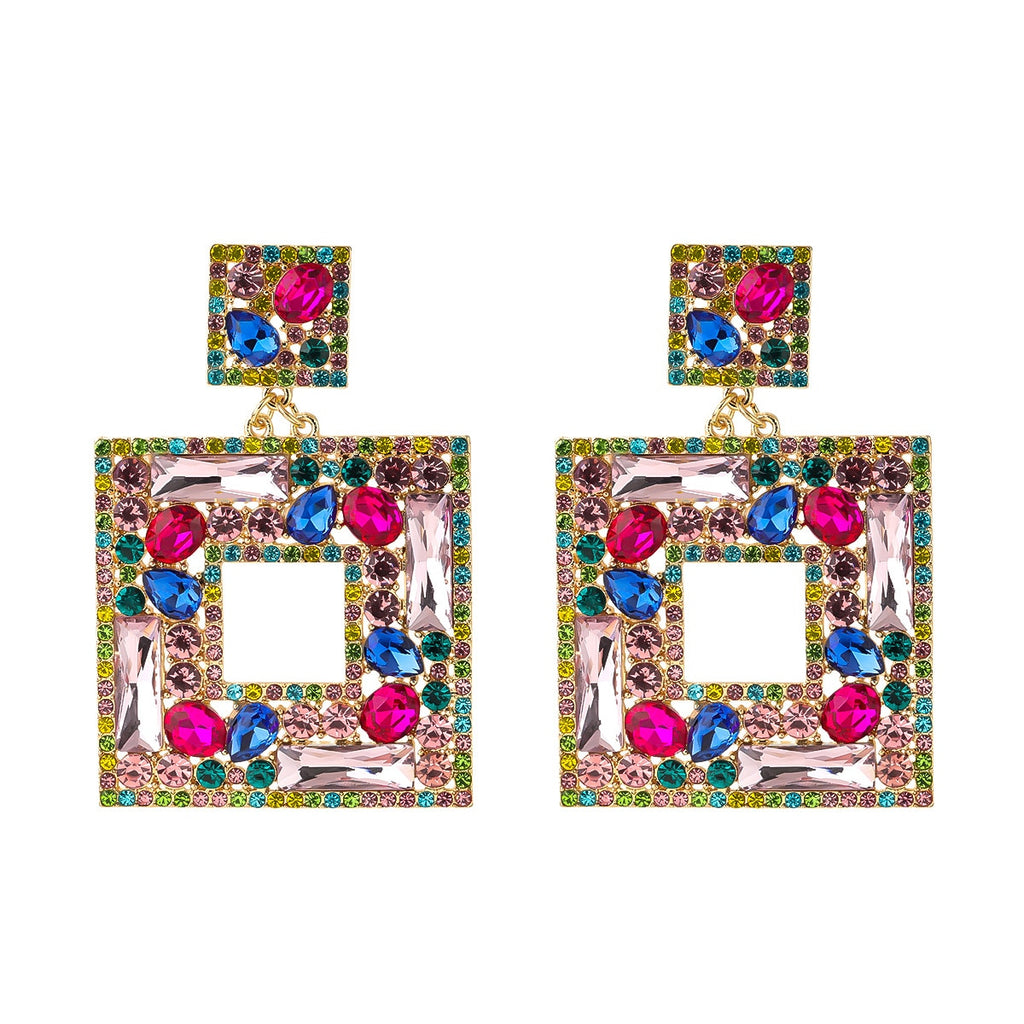 Boutique Fashion Glass Earrings