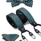 Vintage Silk Suspender Set
