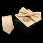 Solid Color Polyester Tie Set