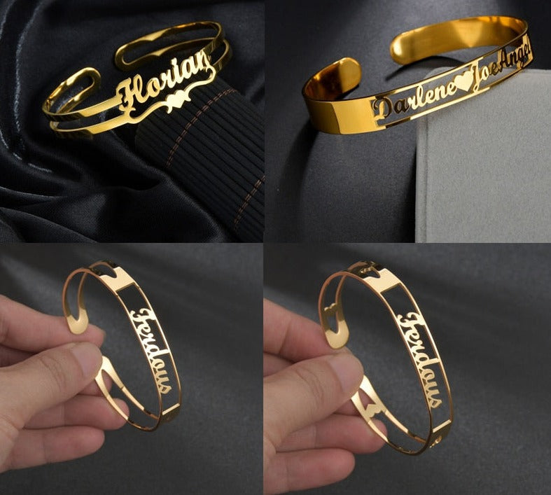 Customized Letter Name Bracelet