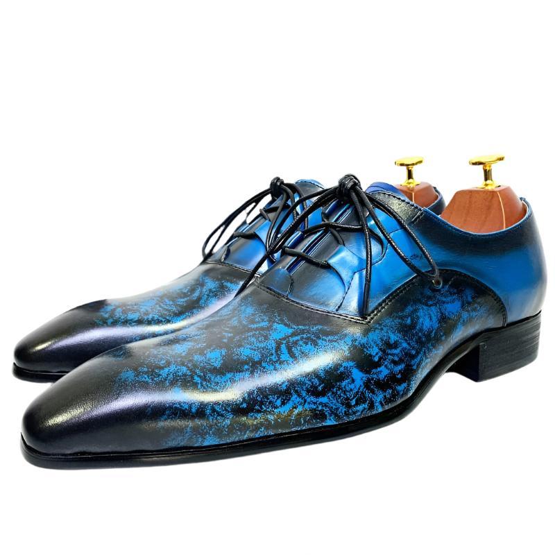 Ocean Blue Dress Shoes