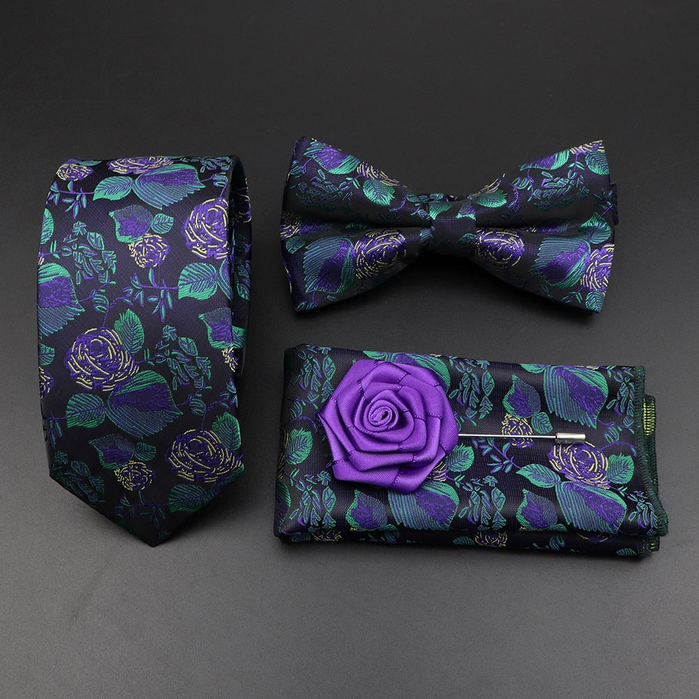 Jacquard Men Tie Set