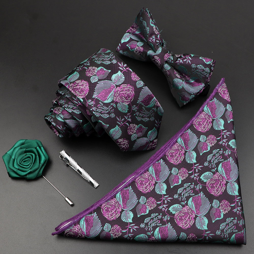 Jacquard Men Tie Set