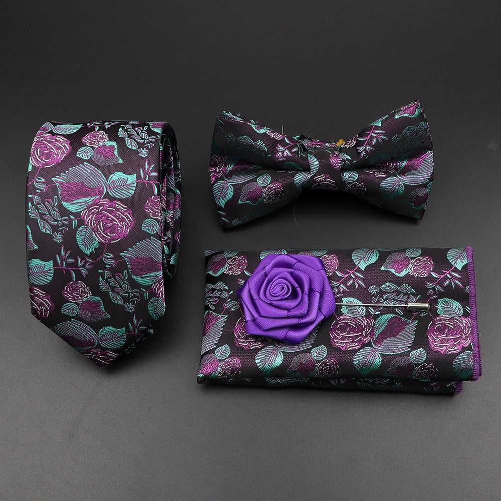 Jacquard Men Tie Set