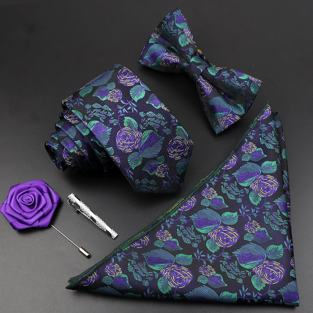 Jacquard Men Tie Set