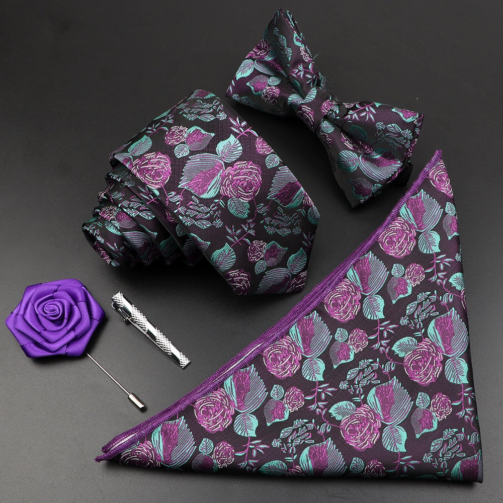 Jacquard Men Tie Set