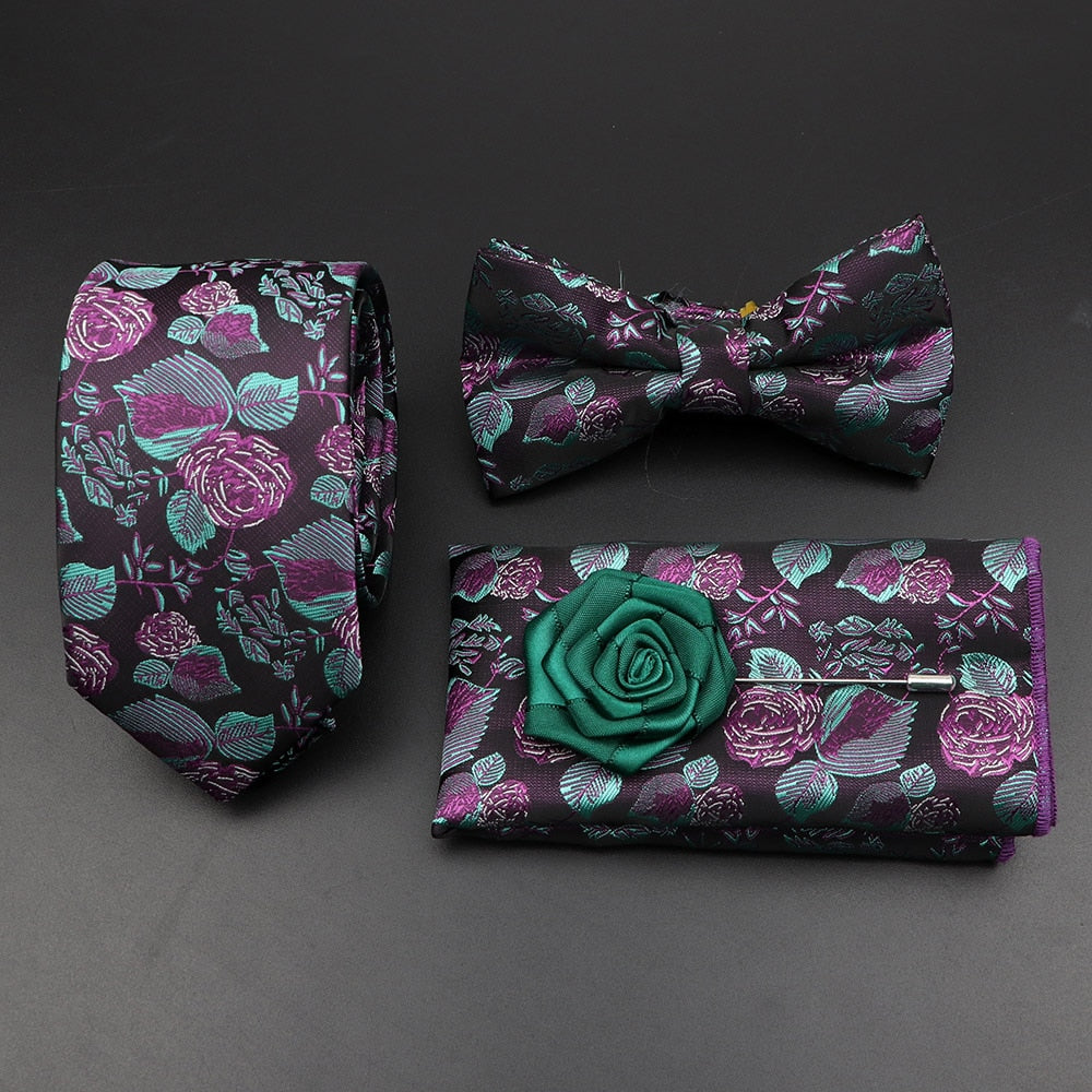 Jacquard Men Tie Set