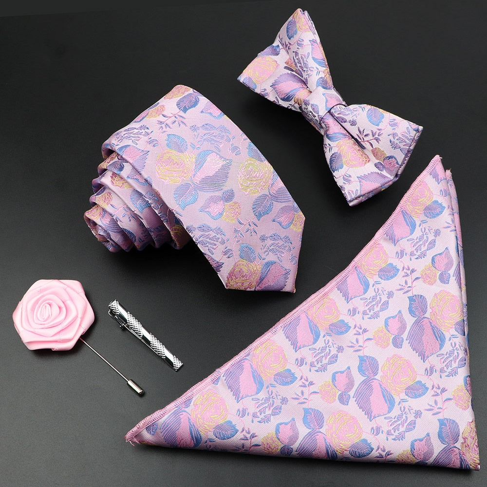 Jacquard Men Tie Set