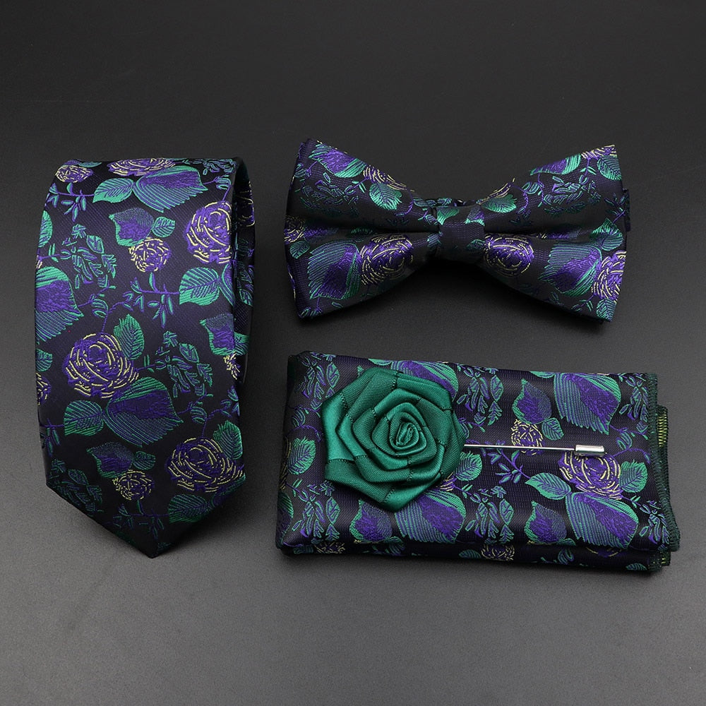 Jacquard Men Tie Set