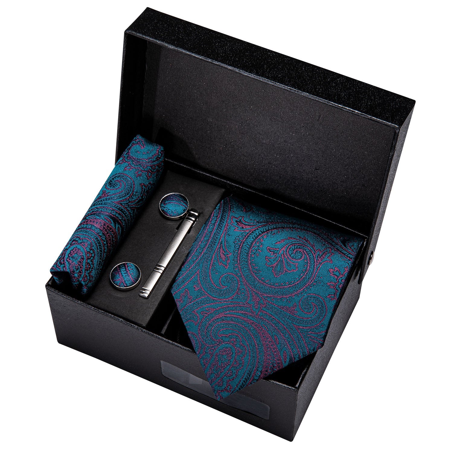 Men Tie Paisley Silk