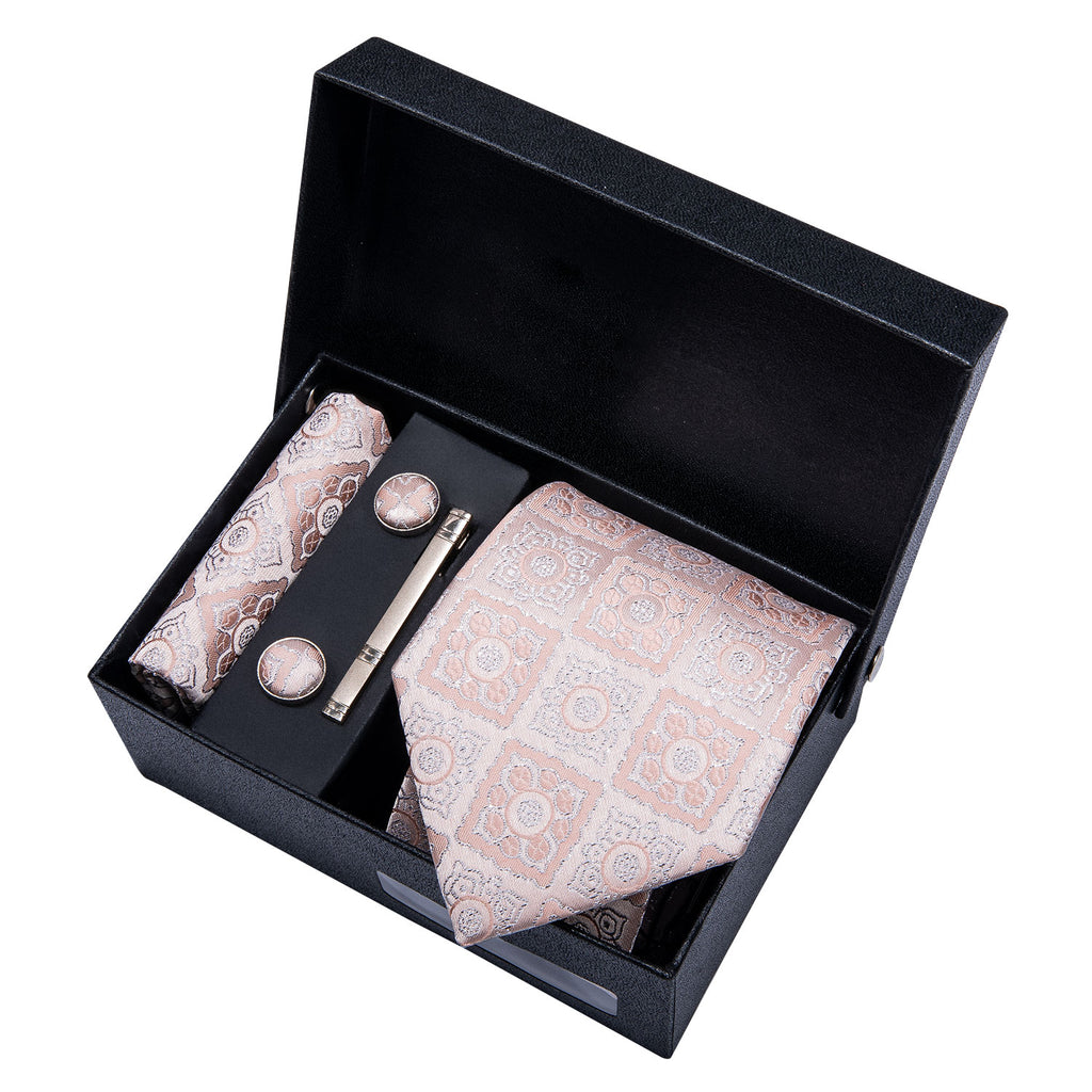 Men Tie Paisley Silk