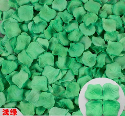 green petal