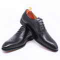 Oxford Shoes Men Buckle Strap