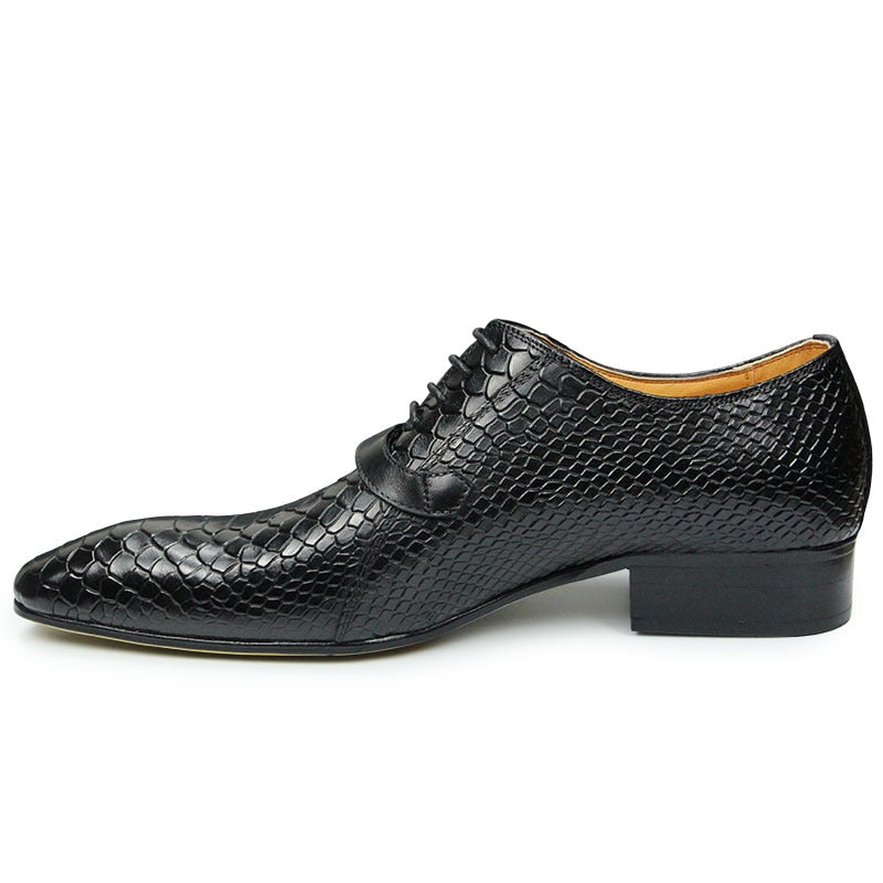 Oxfords Serpentine Men Dress Shoes