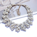 Fashion Pearls Statement Choker