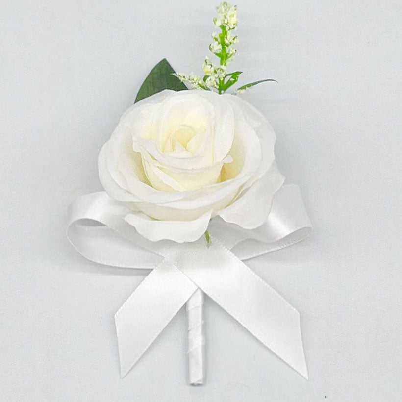 Artificial Natural Rose Wedding Bouquet