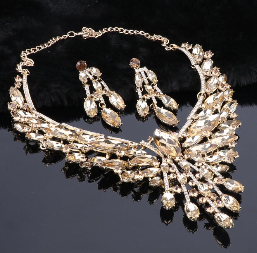 Crystal Bridal Jewelry Sets
