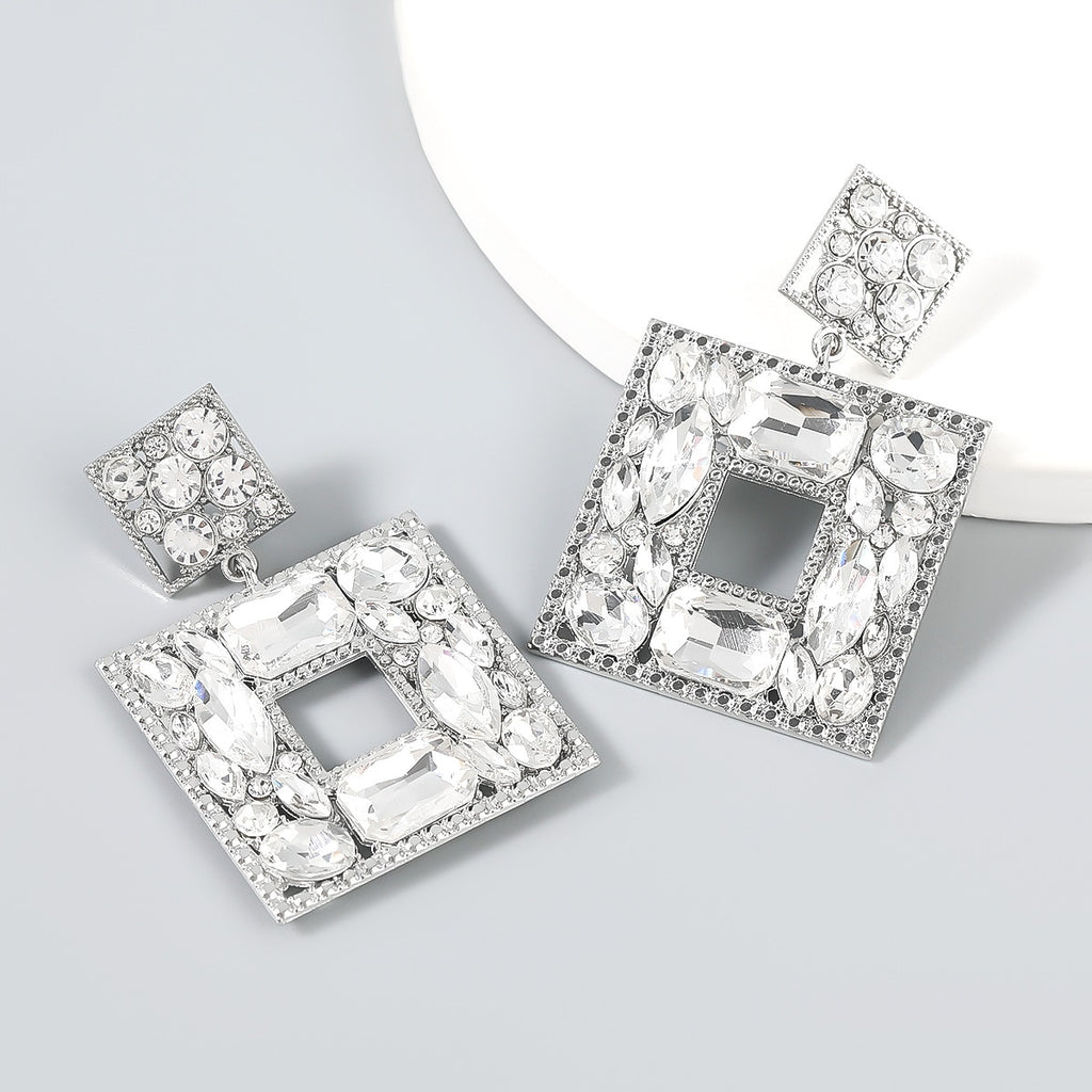 Boutique Fashion Glass Earrings