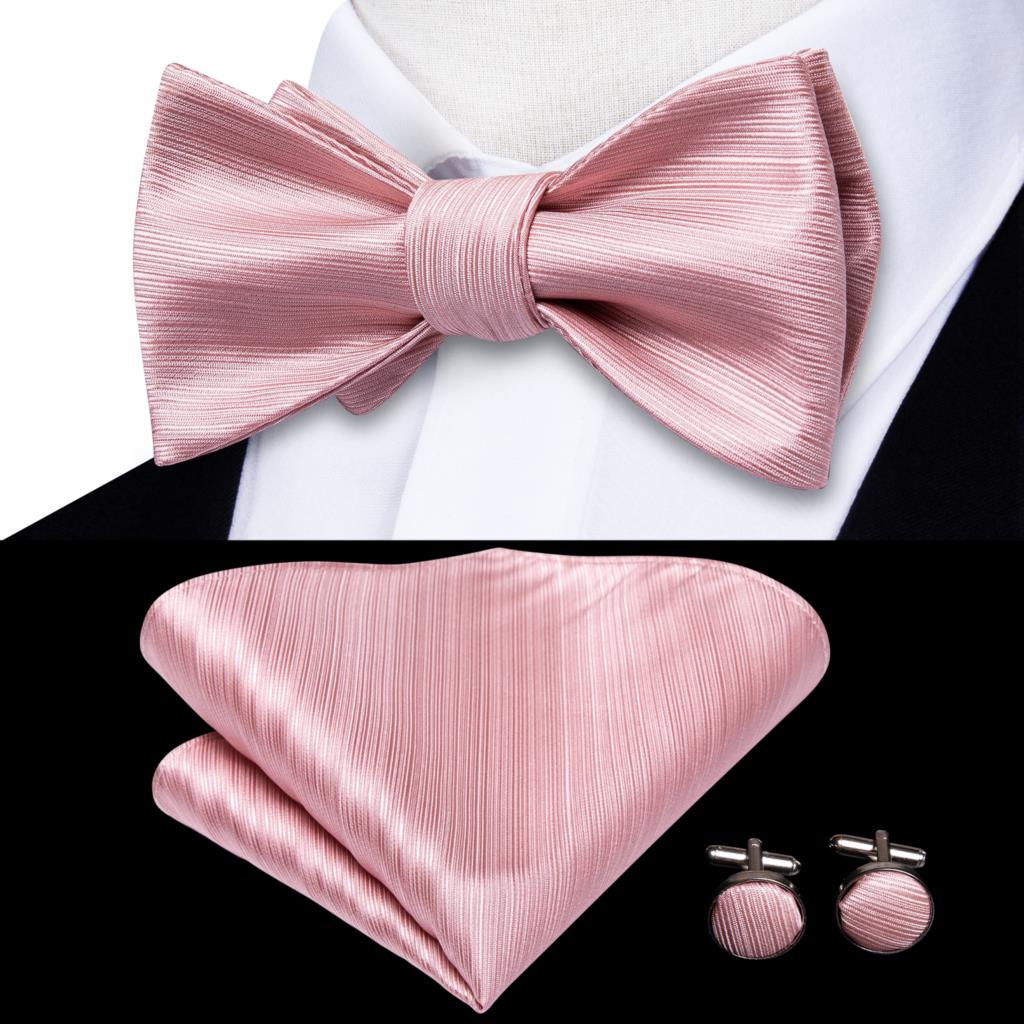 Jacquard Silk Self Bow Tie