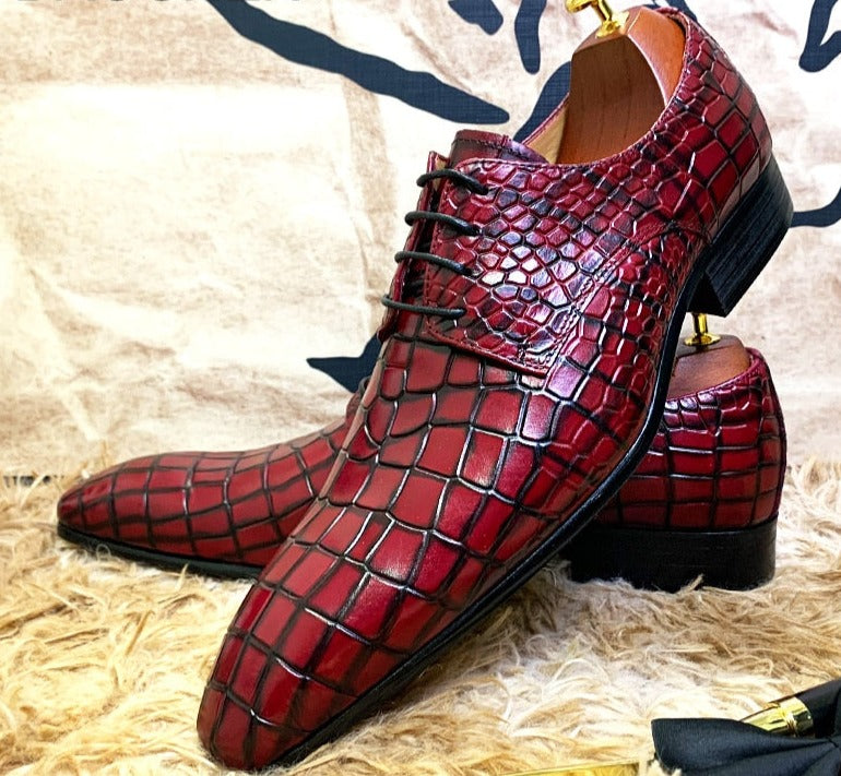 Luxuruy Printed Leather Shoes