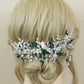 Emerald Bohemian Pearls Hairpiece