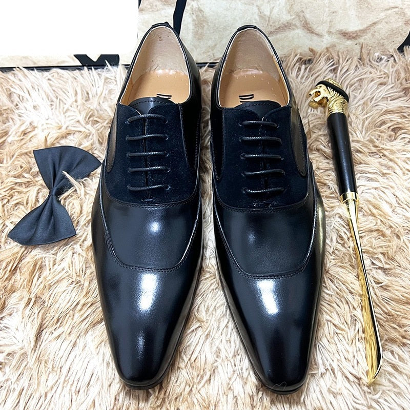 Luxury Oxford Pointed Shoes